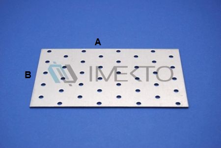 Płytka perforowana łącznik ciesielski 80x200ATEST Marka inny