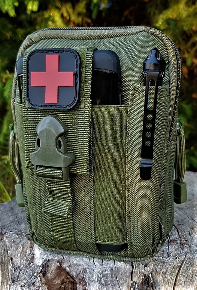 SASZETKA APTECZKA TURYSTYCZNA TAKTYCZNA+WYPOSAŻONA Rodzaj do paska