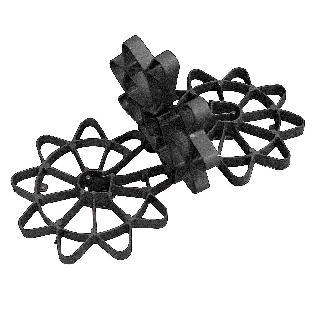 Podkładka do zbrojeń pionowych gwiazdka 40mm - 250 Waga produktu z opakowaniem jednostkowym 4 kg