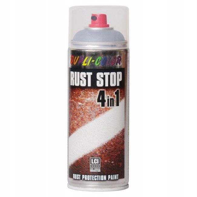 

Rust Stop 4w1 lakier ochronny do metalu Dupli sreb