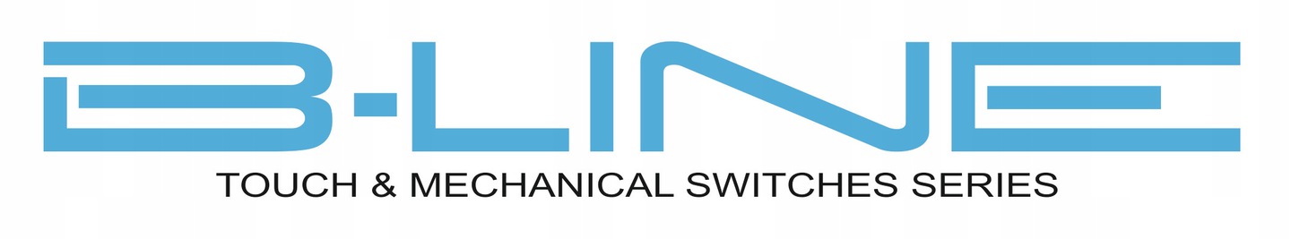 B-LINE WŁĄCZNIK ŁĄCZNIK ŚWIATŁA SZKLANY SZKŁO 2GW EAN (GTIN) 5903351612951