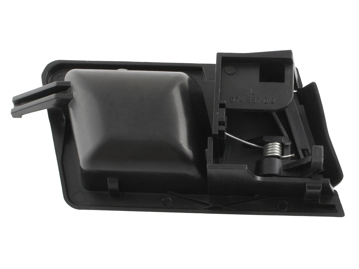 KLAMKA WEWNĘTRZNA CZARNA LEWA VW T4 Transporter Jakość części (zgodnie z GVO) Z - zamiennik