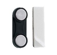 Identyfikator personalny z okienkiem + magnes Marka GRAVTEC