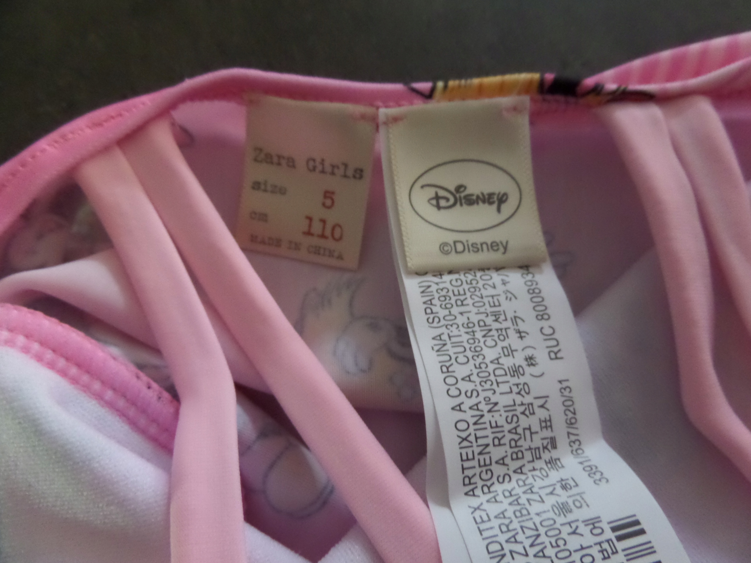 ZARA KIDS DISNEY Strój Kąpielow MICKY 110 Płeć Dziewczynki