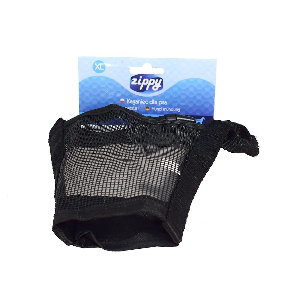 

Kaganiec nylonowy z siatką dla psa XL Zippy