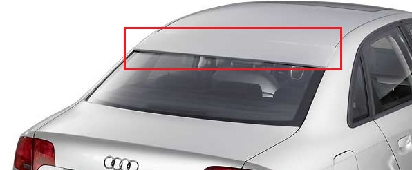 SPOILER, BLENDA NA RYCHLOST PRO AUDI A4 B7 a B6 HIT