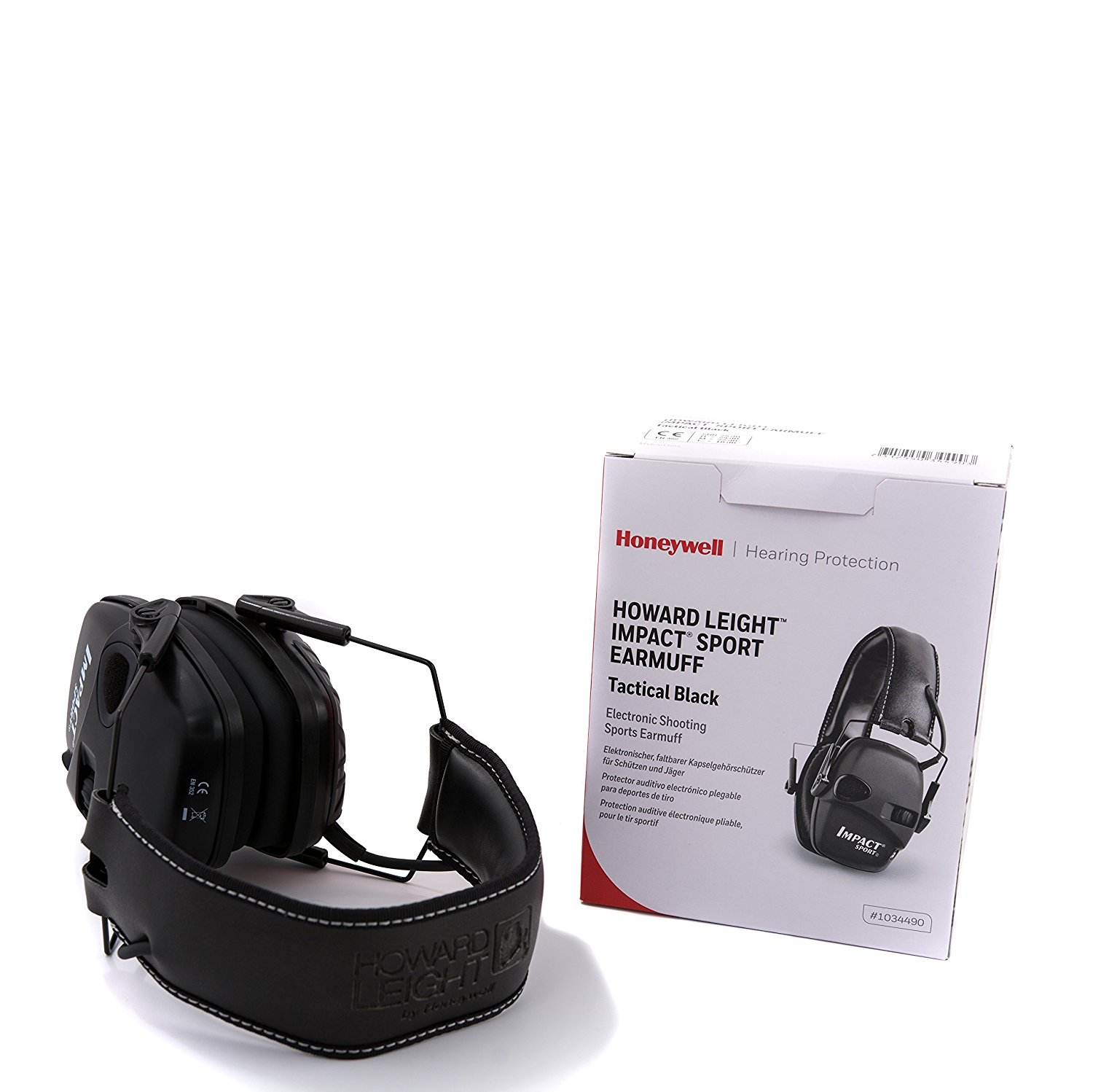 Наушники активные howard leight impact sport black Наушники активные howard leight impact sport black