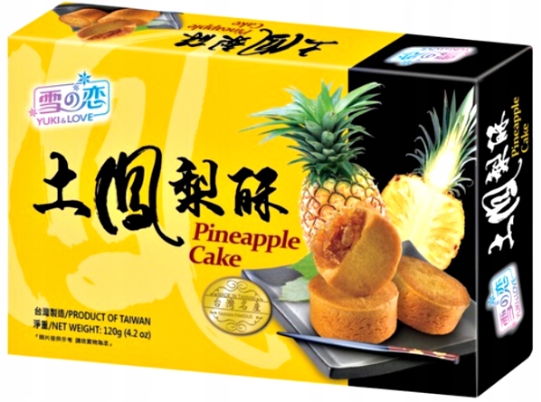 

Ciasteczka ananasowe, ciasto ananasowe 120g Tajwan
