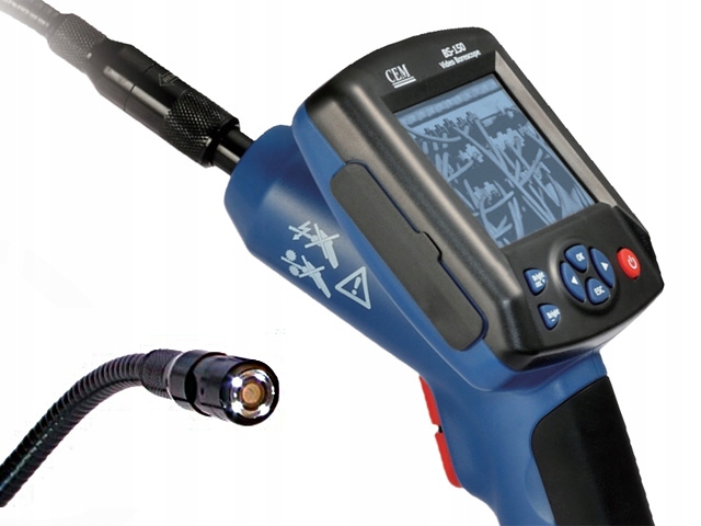 Endoskop kamera z nagryw sonda IP67 1m CEM BS 150