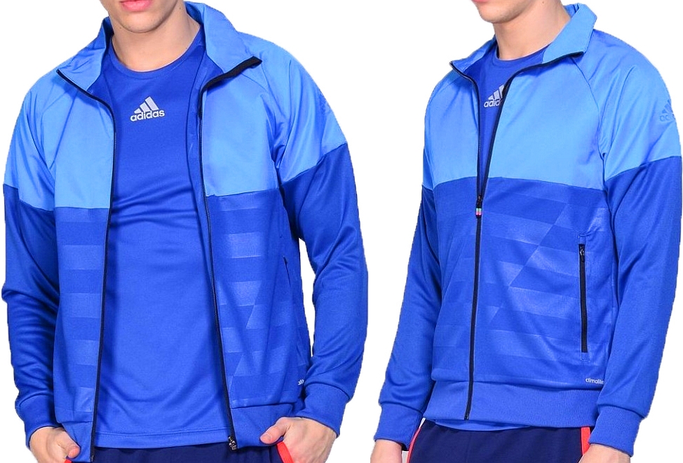 

Adidas Ufb Trk Jkt Bluza Męska ClimaLite Roz. M