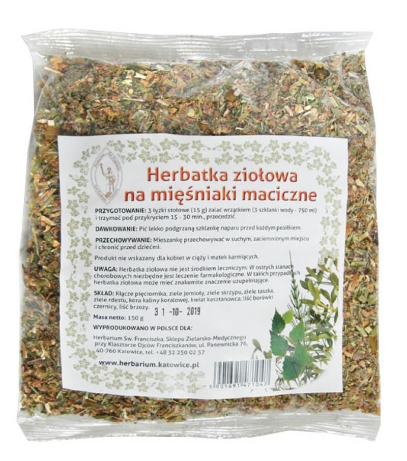 

Herbatka ziołowa Na mięśniaki macicy