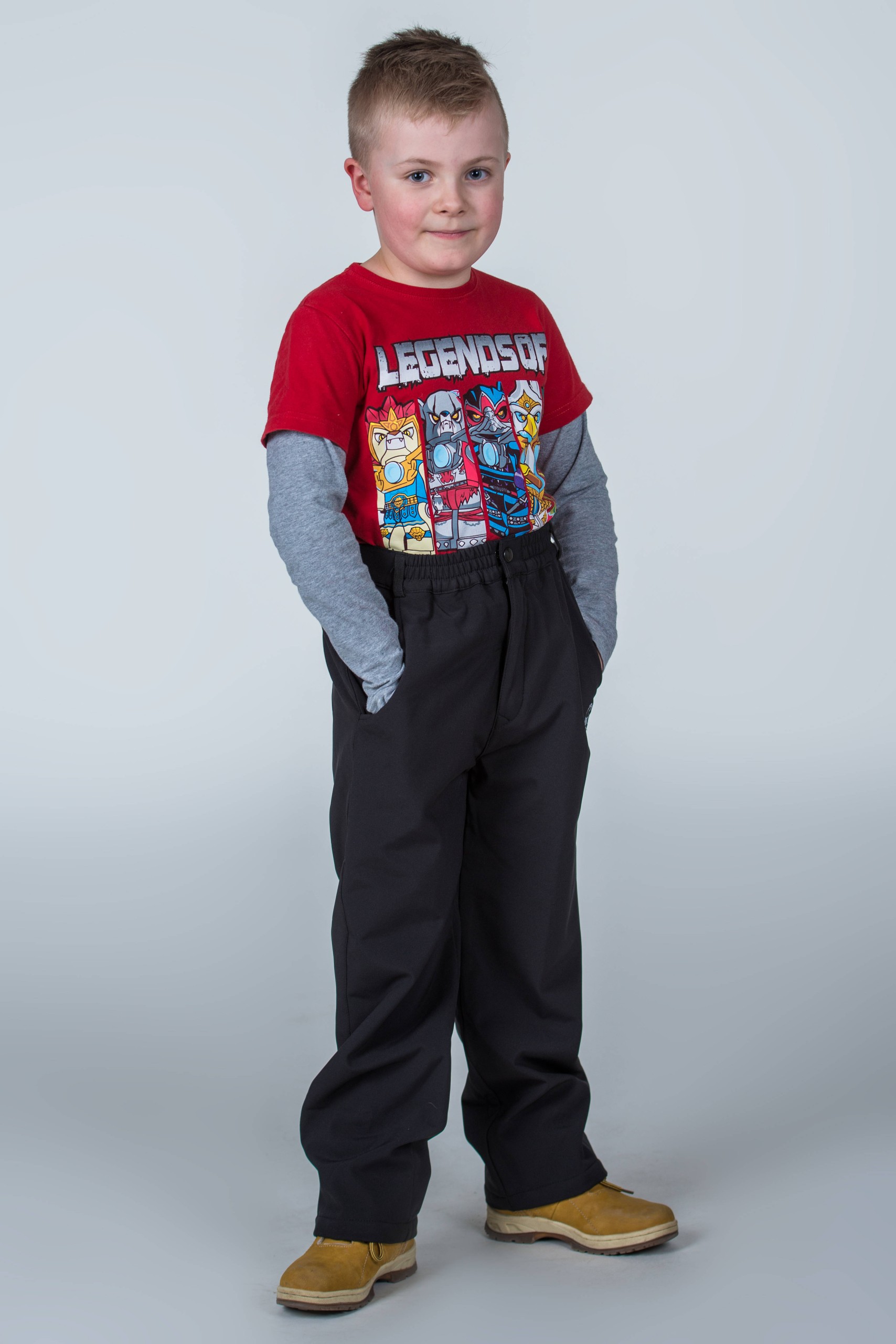 Zimowe spodnie dziecięce softshell rozmiar 128-134 Wiek dziecka 8 lat +