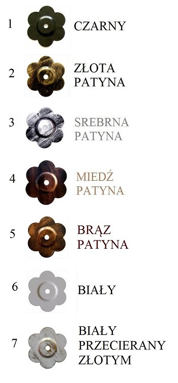 KWIETNIK METALOWY LOFT 60 CM - STOJAK NA KWIATY Kod producenta 10-1533/60/45