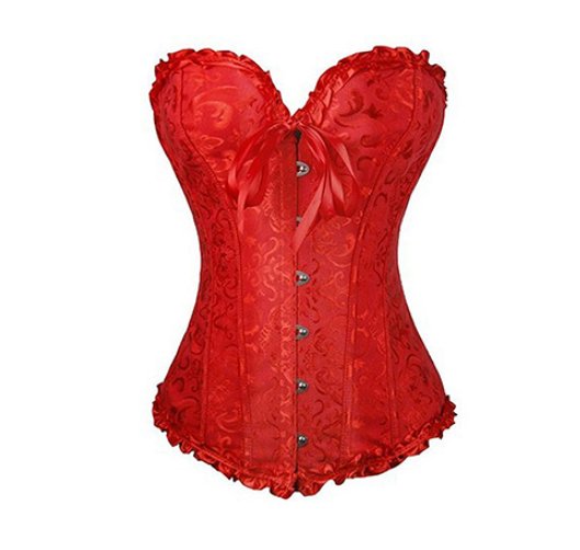 WYSZCZUPLAJĄCY GORSET+STRINGI BIELIZNA SEXY M Marka Inna marka