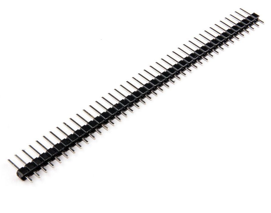 

Wtyk wtyczka Pin szpilkowy 1x40 2,54mm druk (1701)