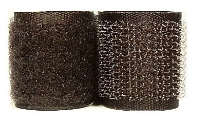 Taśma Rzep 30mm 1mb Komplet Brązowy