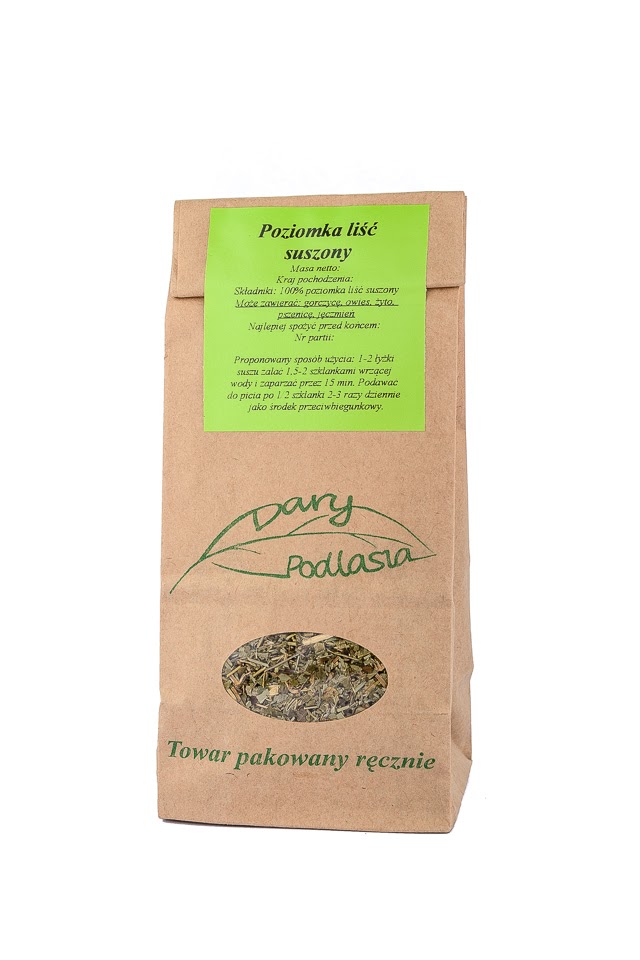 

Poziomka liść Zioła 50g Dary Podlasia