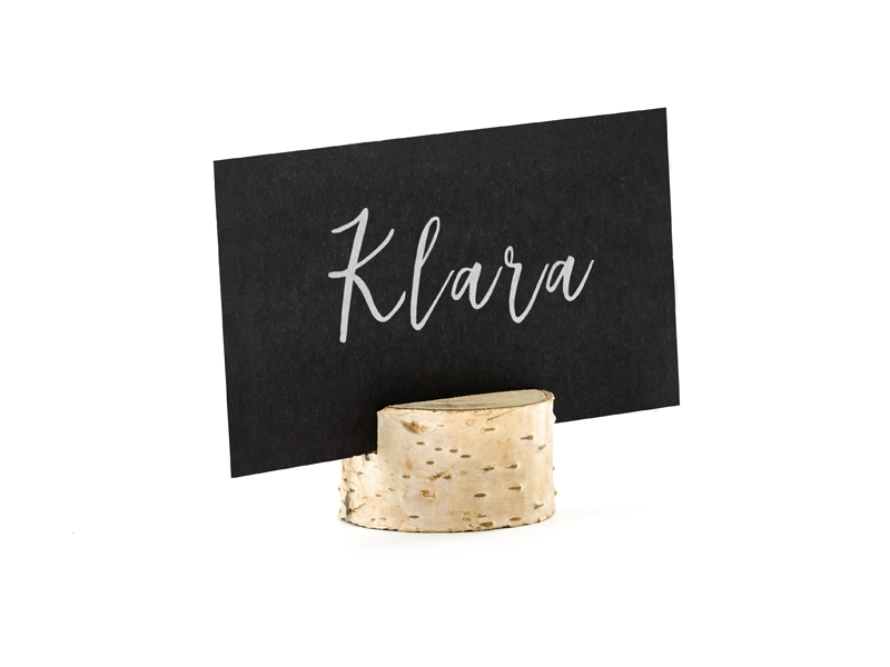 

Wizytówki winietki drewniane Brzoza krążki brzozy