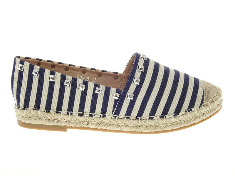 ESPADRYLE DAMSKIE ĆWIEKIE 99-28 Blue r.38 Kolor niebieski