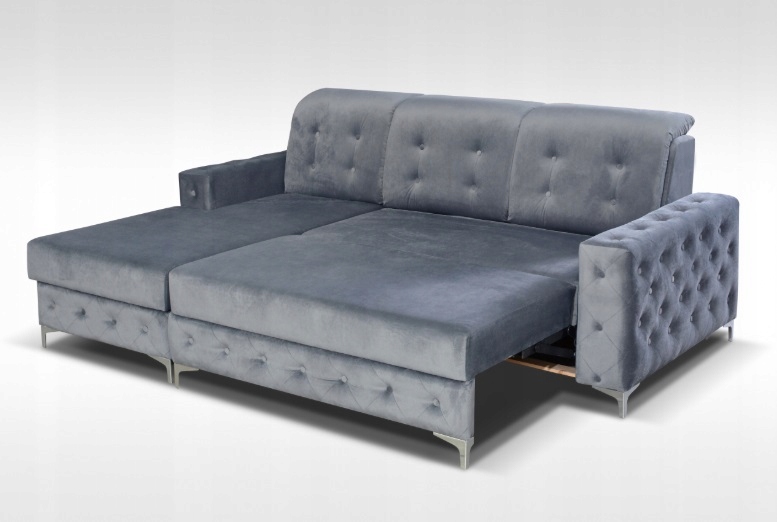 Narożnik GLAMOUR, Chesterfield!KRYSZTAŁKI! LUXURY Marka Glamour