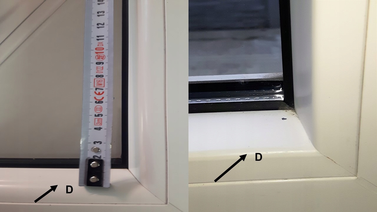 ROLETY DZIEŃ NOC W KASECIE ALU Z PROWADNICAMI Długość 145 cm