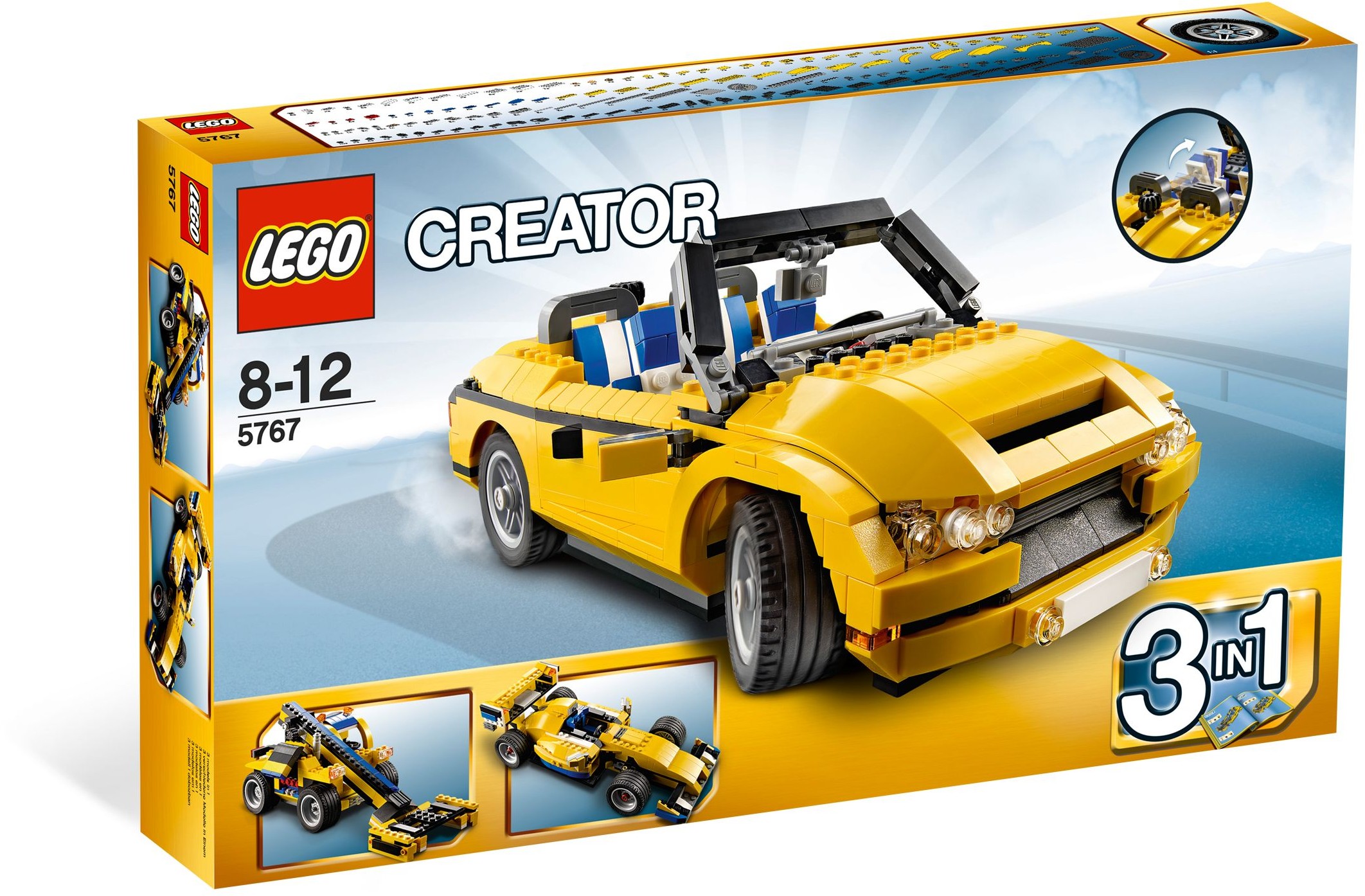 Klocki Lego Creator Zestaw Krążownik szos 3w1 5767