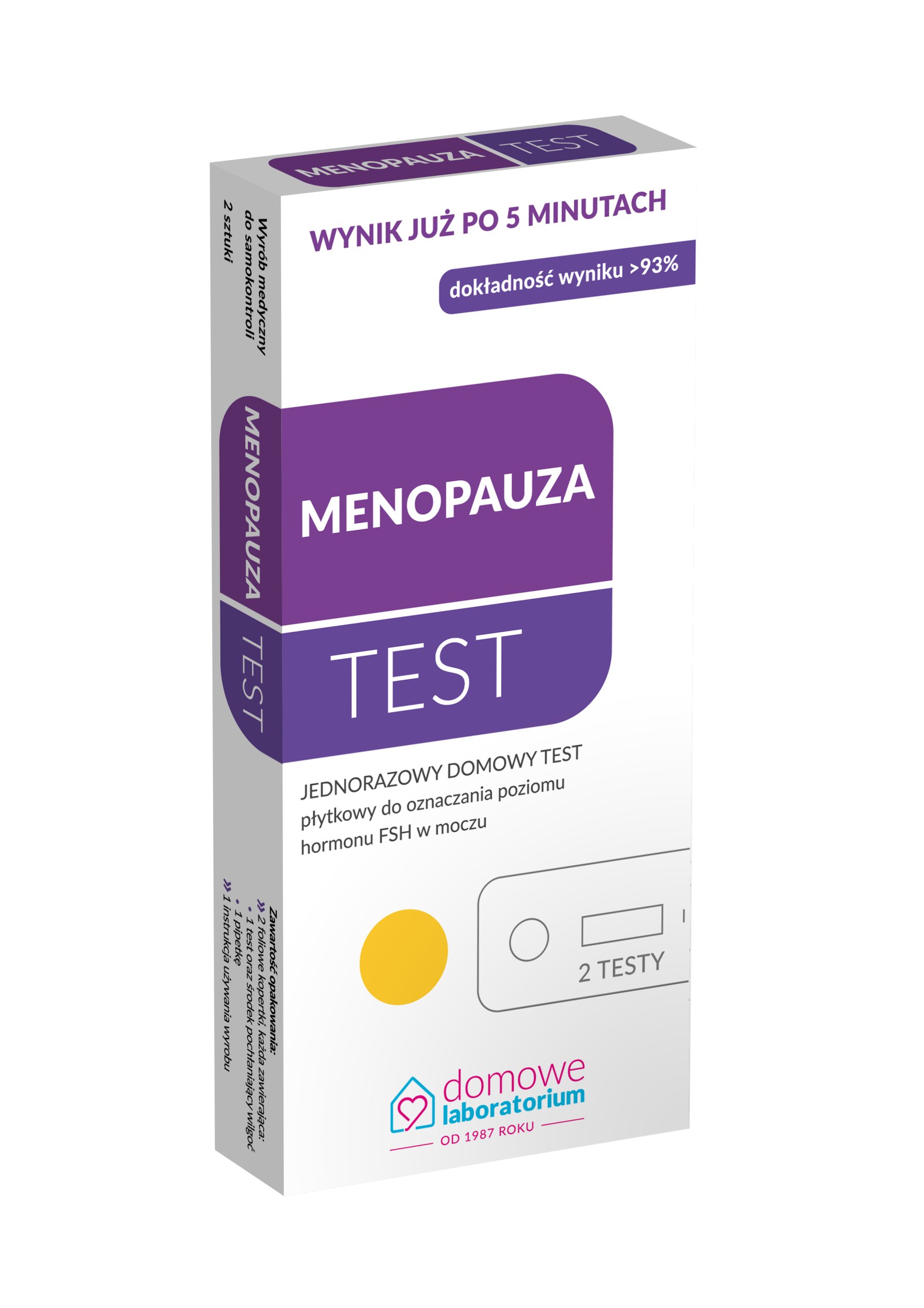

Płytkowy Test Menopauza Wynik W 5 Min Dokładny 94%