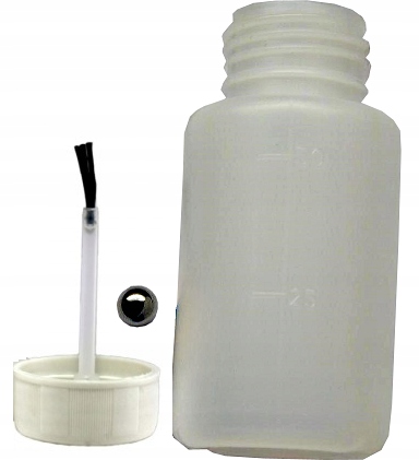 

Pojemnik buteleczka do zaprawek z pędzelkiem 50 ml