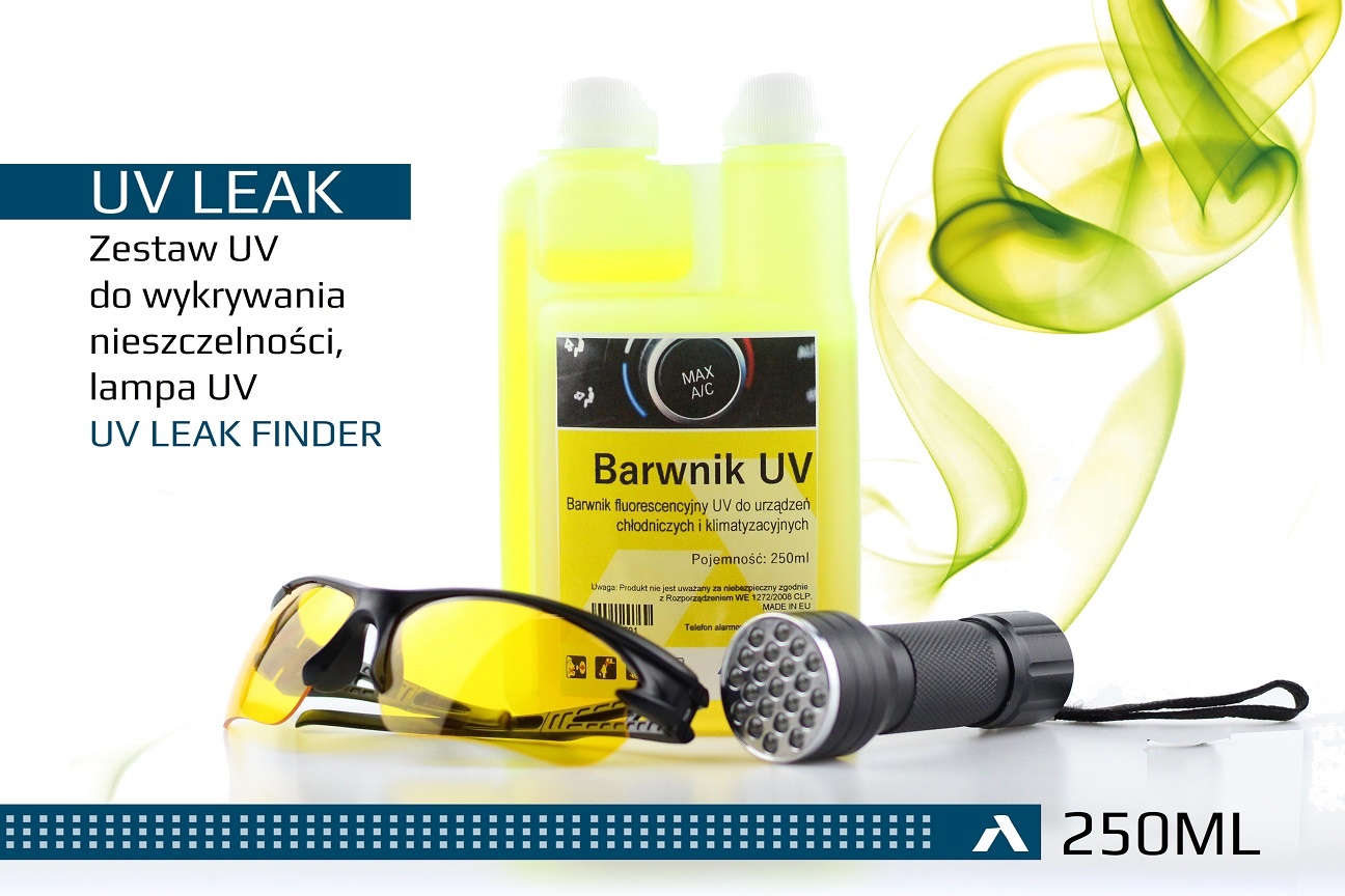 

Barwnik Uv lampa Uv okulary do nieszczelności 0400