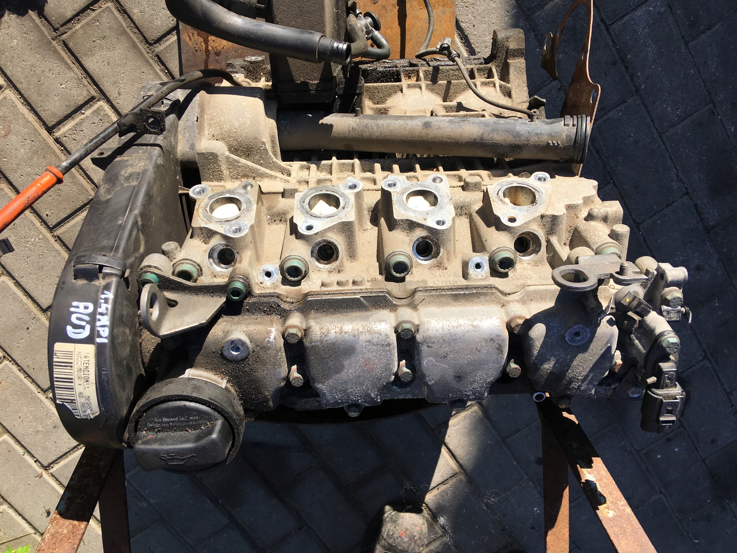 ДВИГАТЕЛЬ VW CADDY II POLO LUPO AROSA 1.4 8V MPI AUD