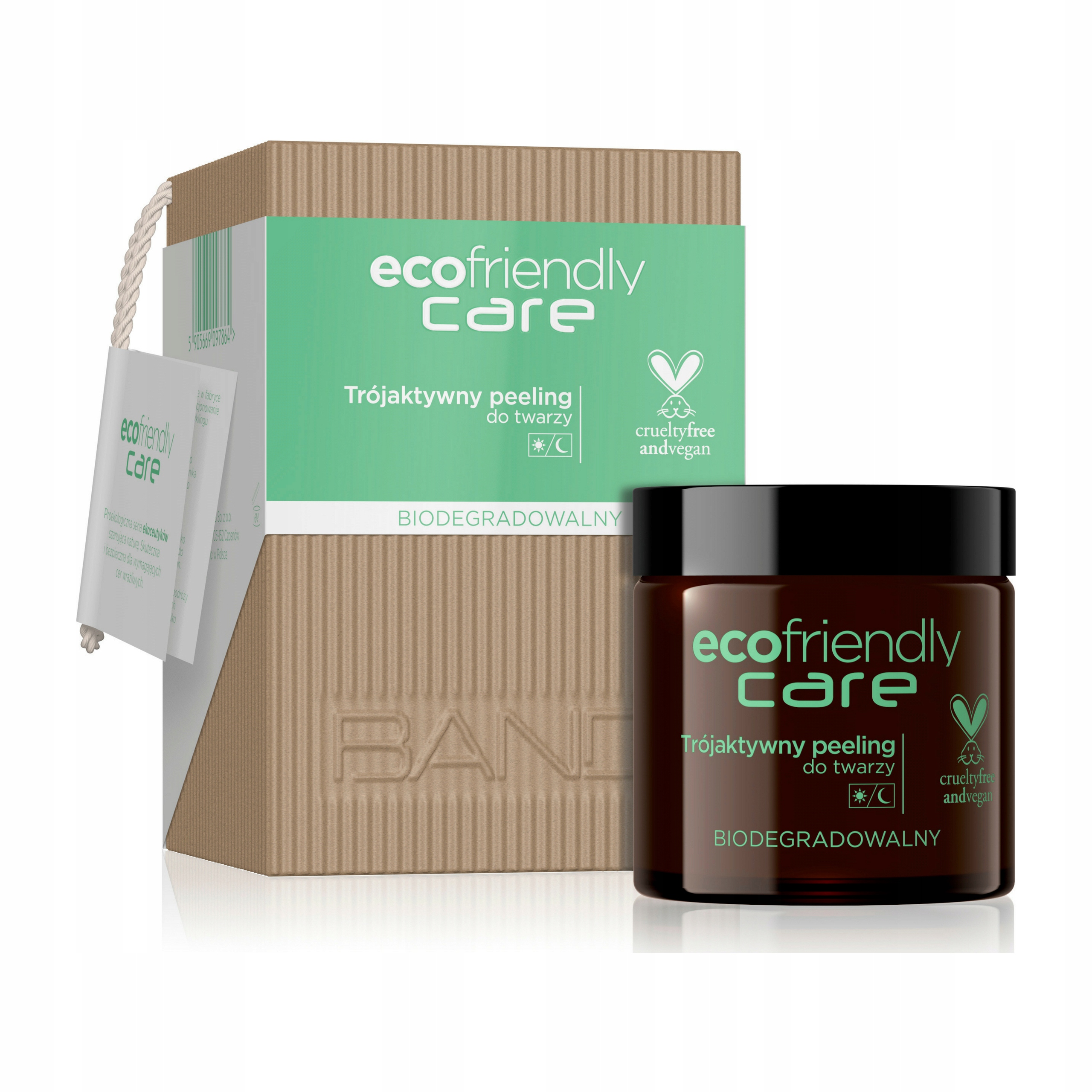 

Bandi Ecofriendly Trójaktywny peeling do twarzy