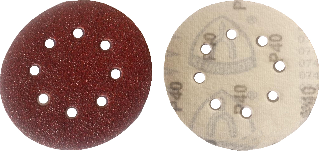 

Krążek Krążki Ścierne Na Rzep 125mm gr 120 8 otwor