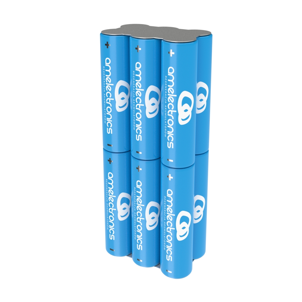 

Pakiet akumulatorów 18650 7,4V 2S6P 20400mAh Li-io