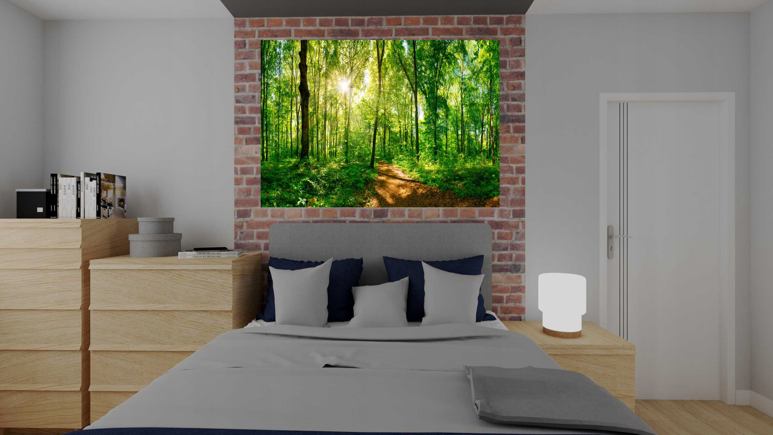 Plakat poster LAS DRZEWA most 30x40 max wybór Marka EObraz