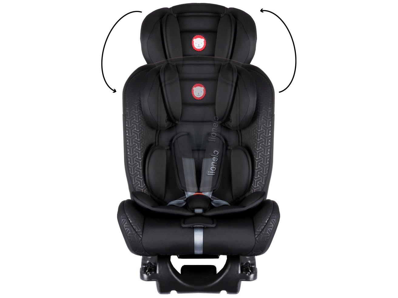 FOTELIK SAMOCHODOWY LIONELO SANDER ISOFIX 0-36kg. Wysokość produktu 63 cm