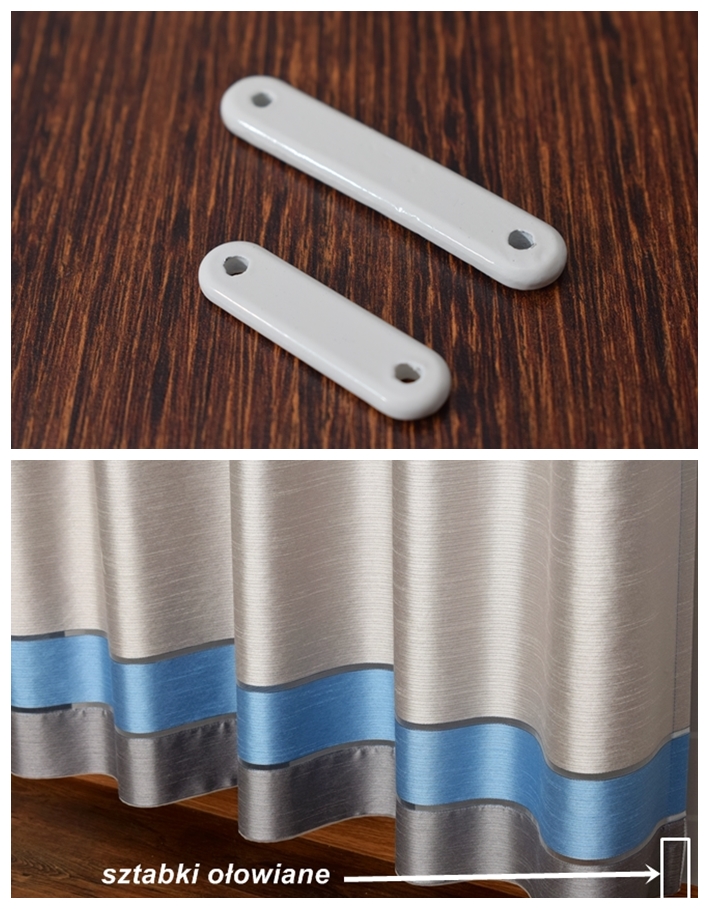 SZTABKI OŁOWIANE DO FIRAN I ZASŁON CIĘŻARKI 13 GR Rodzaj obciążniki