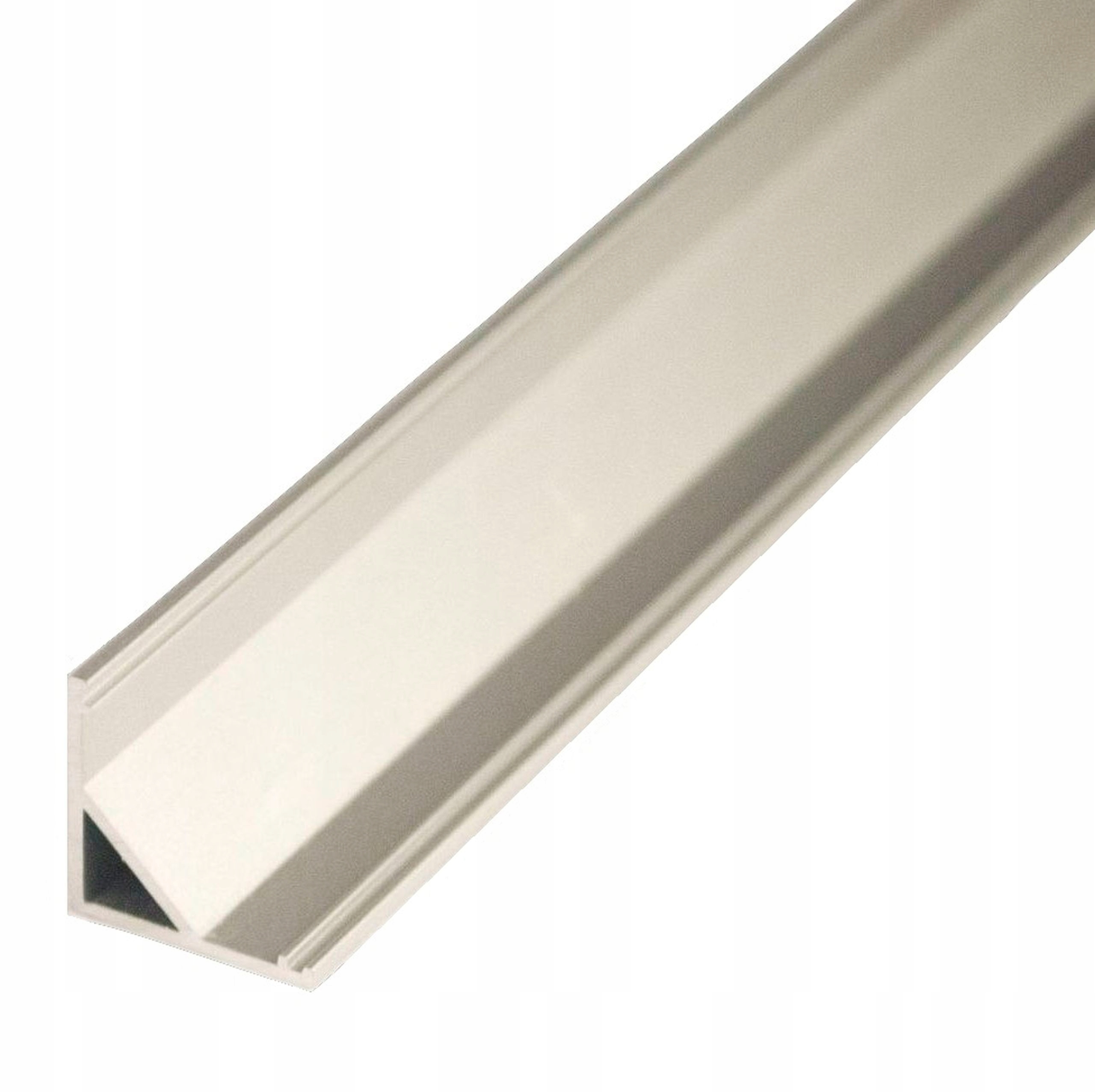 PROFIL DO TAŚMY LED narożny kątowy alu 2m + szybka Typ profil do LED