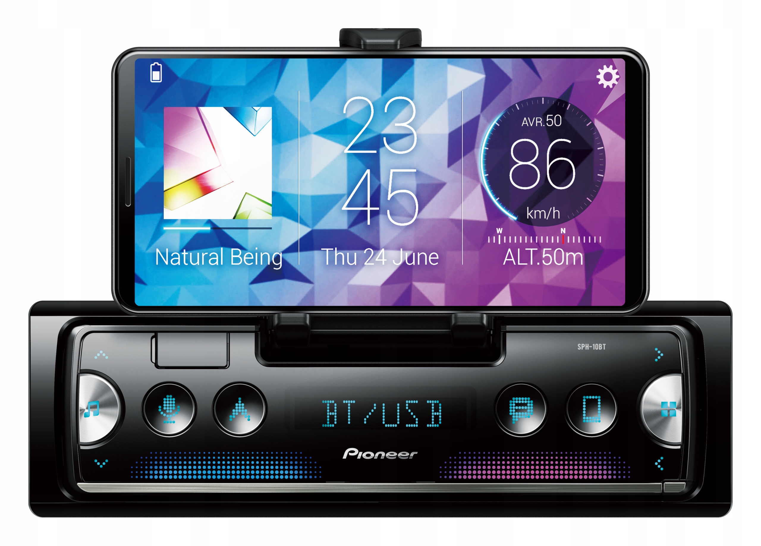 Pioneer SPH - 10bt автомобільний радіоприймач