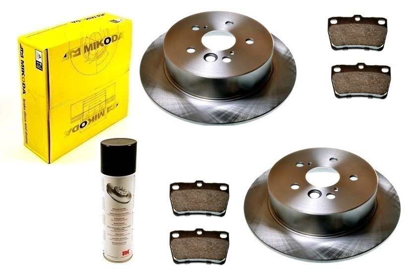 Диски колодки TOYOTA RAV 4 II 2000-2006 задній комплект