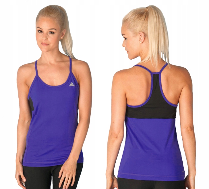 

932 Bokserka Top Damski Adidas Fitness Trening XXL