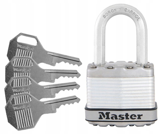 KŁÓDKA BRAMY GARAŻU OGNIOODPORNA ODPORNA NA CIĘCIE Marka Master lock