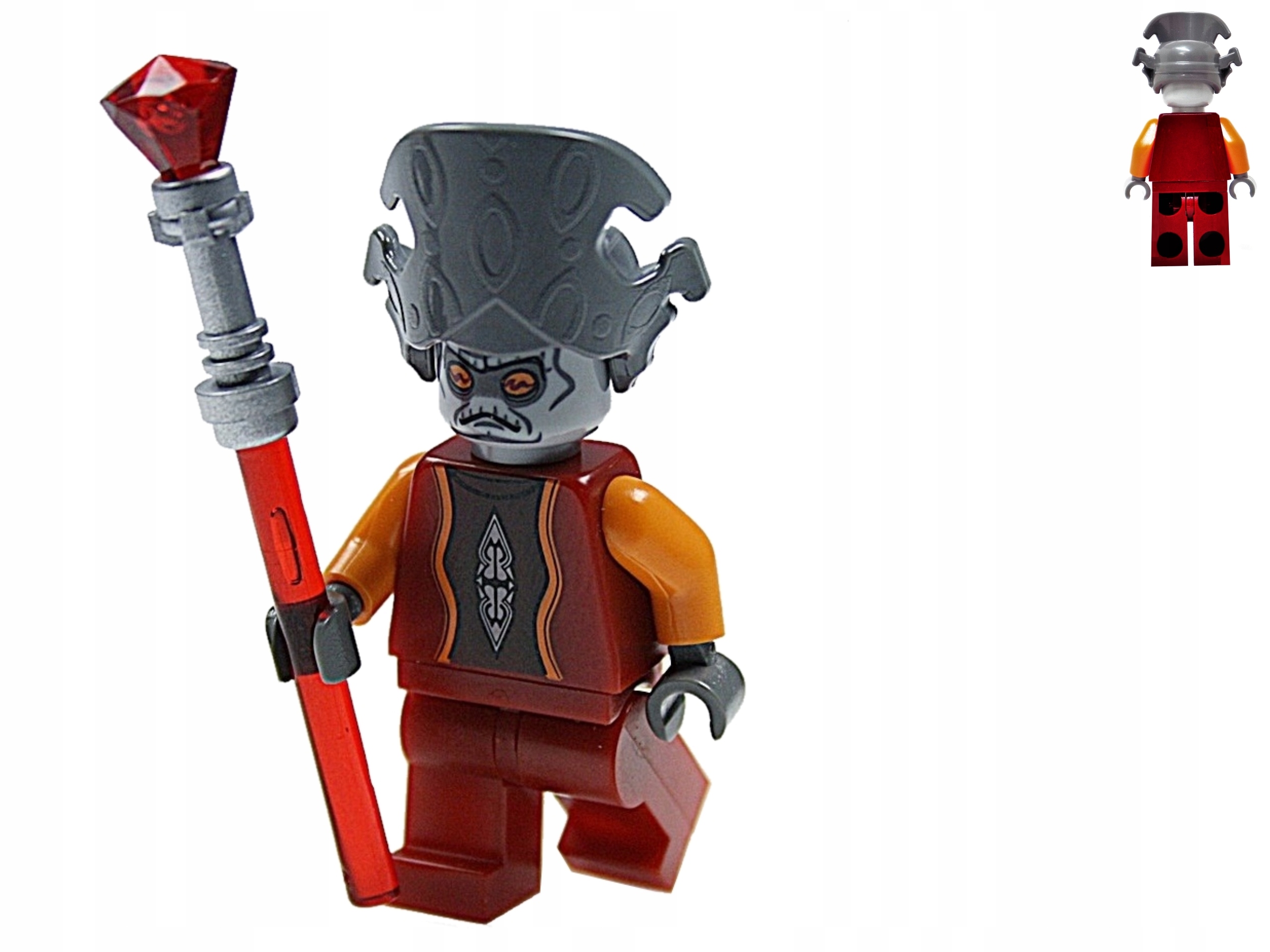 

Lego Star Wars - Wicekról Nute Gunray + berło !