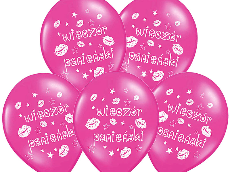 

Balony Wieczór Panieński Aż 36cm Party 5 szt