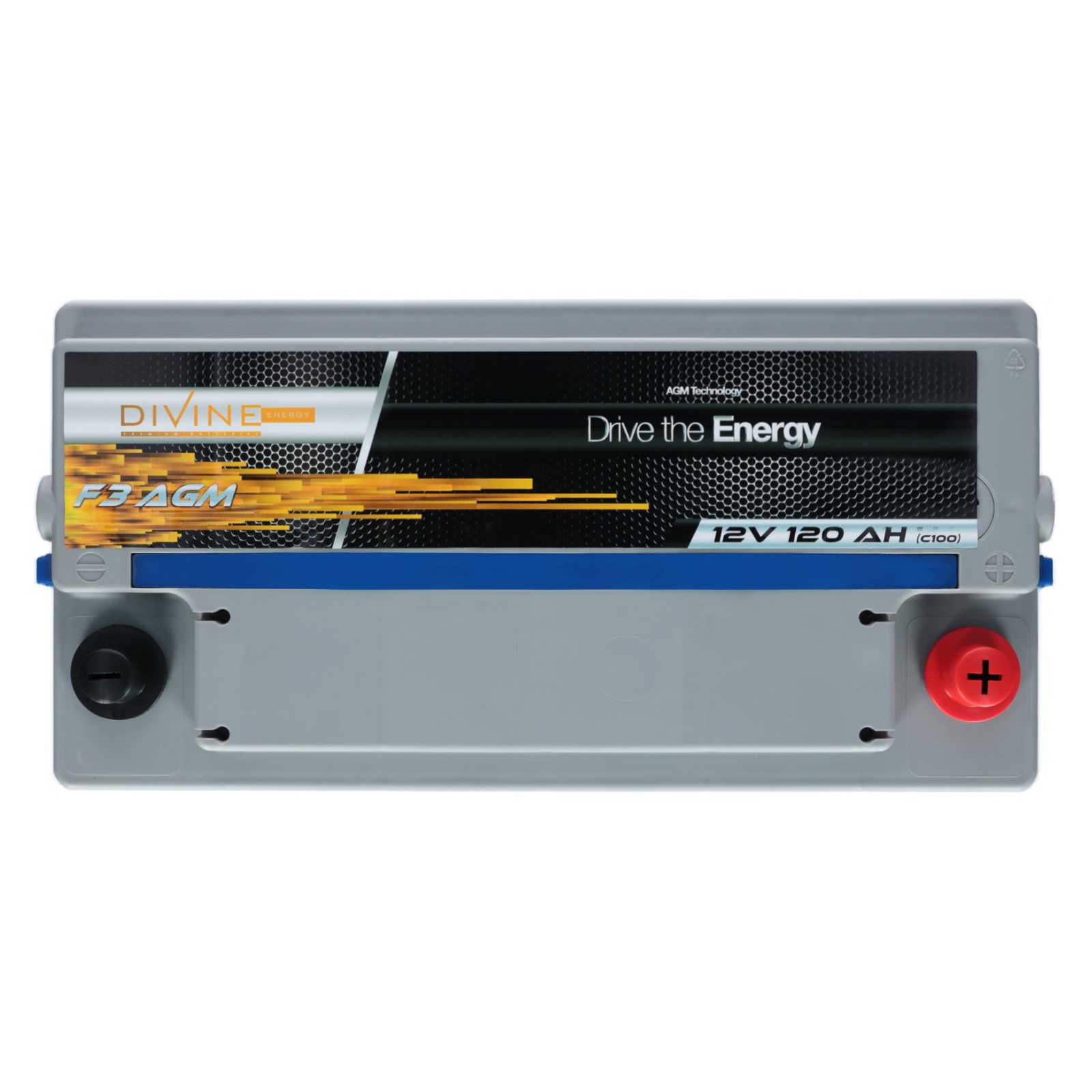 Akumulator DIVINE AGM F3 120Ah technologia AGM Numer katalogowy części DIV120