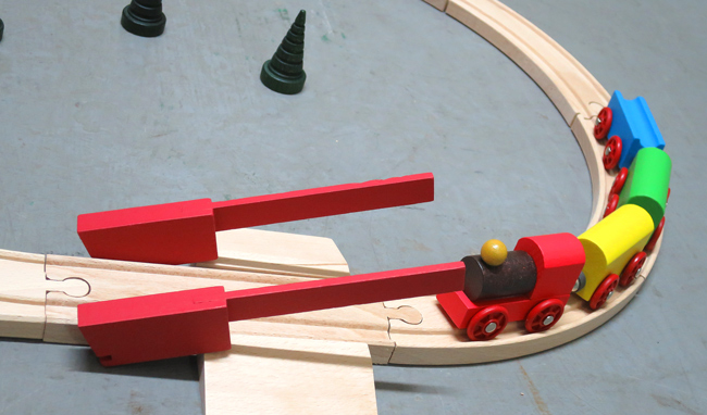 SUPER Kolejka DREWNIANA CIUCHCIA 40ELEM - PROMOCJA Certyfikaty, opinie, atesty CE