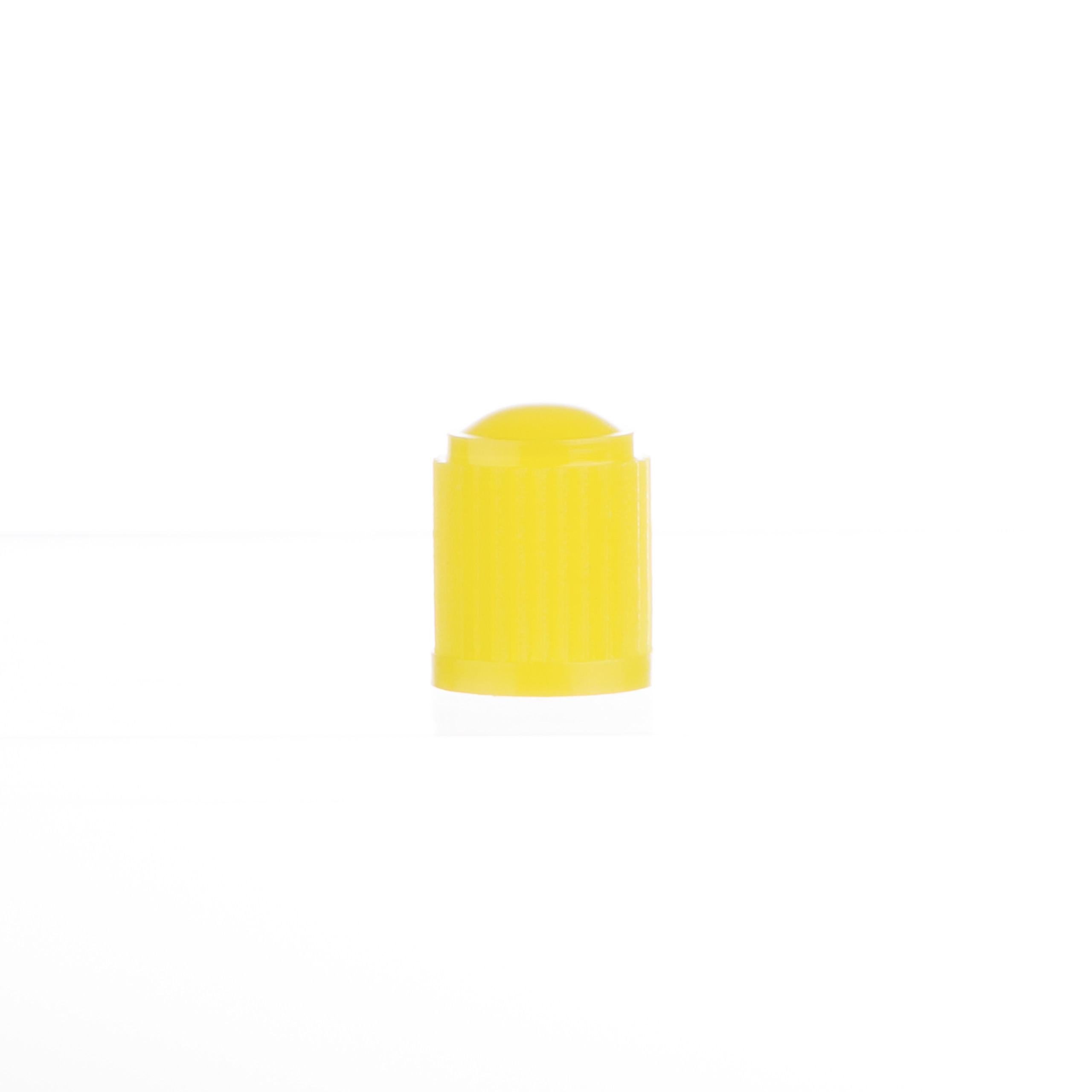 Kapturki nakrętki na wentyle 100szt. Żółte Wawa