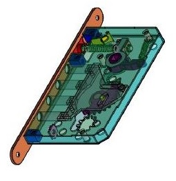 Zámok Rom 124 pre dvere Witex Lock