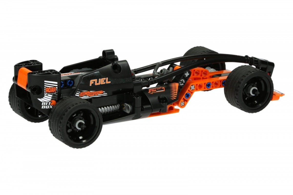 LEGO 42026 Technic Czarny zdobywca dróg + GRATIS Materiał plastik