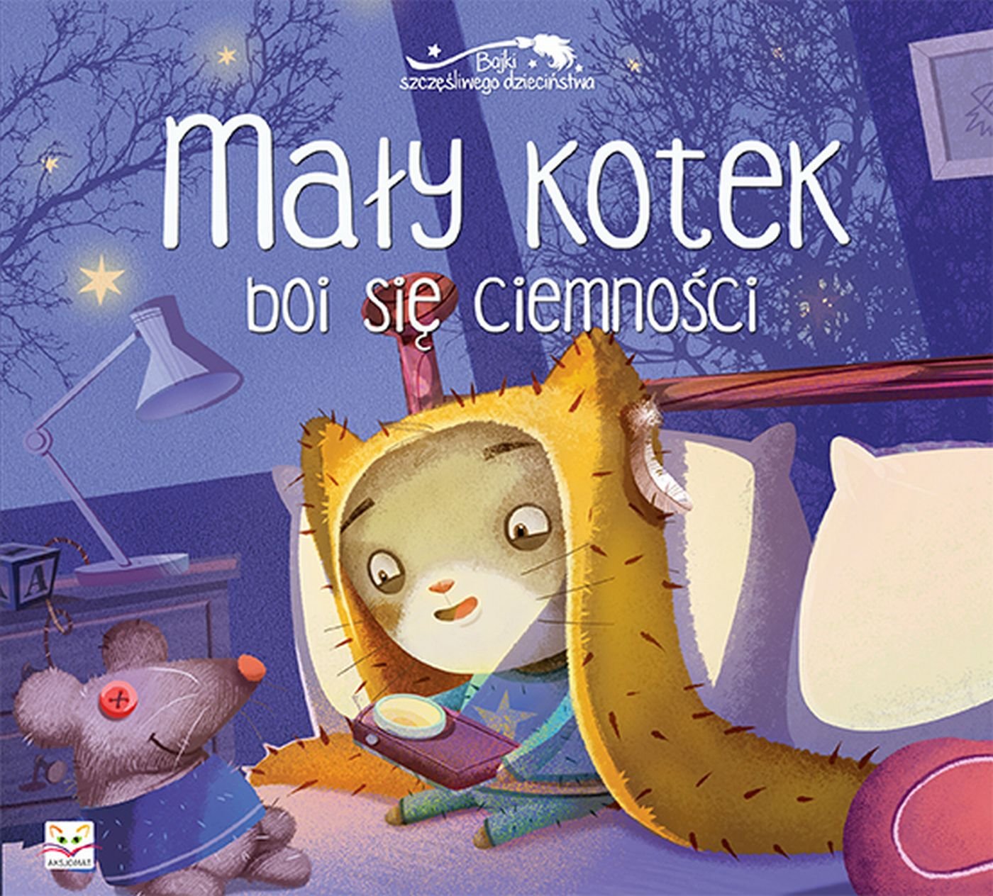 

Mały kotek boi się ciemności Bajki Podgórska