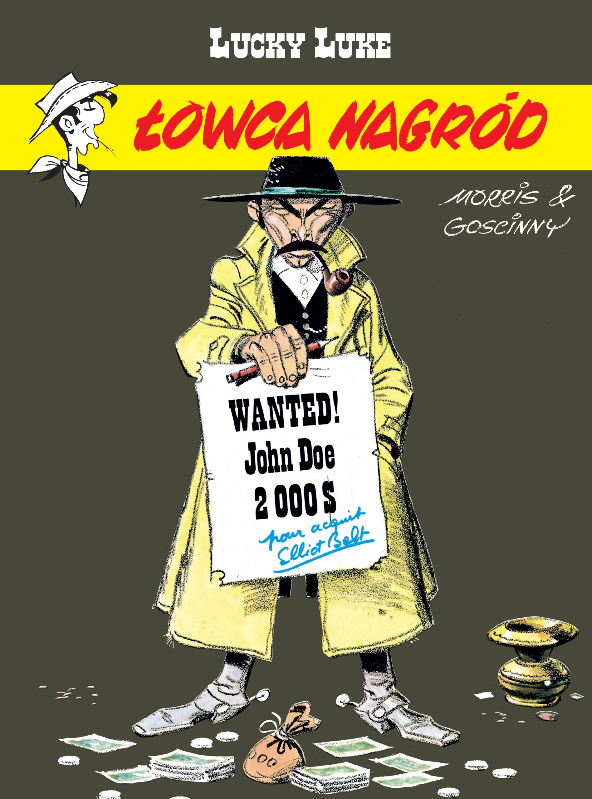 Lucky Luke. Łowca nagród Rene Goscinny miękka Egmont komiksy